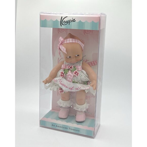 Vintage 2009 Kewpie Doll Celebrating 100 Years Anniversary RARE Pink NIB 8” - Picture 1 of 11